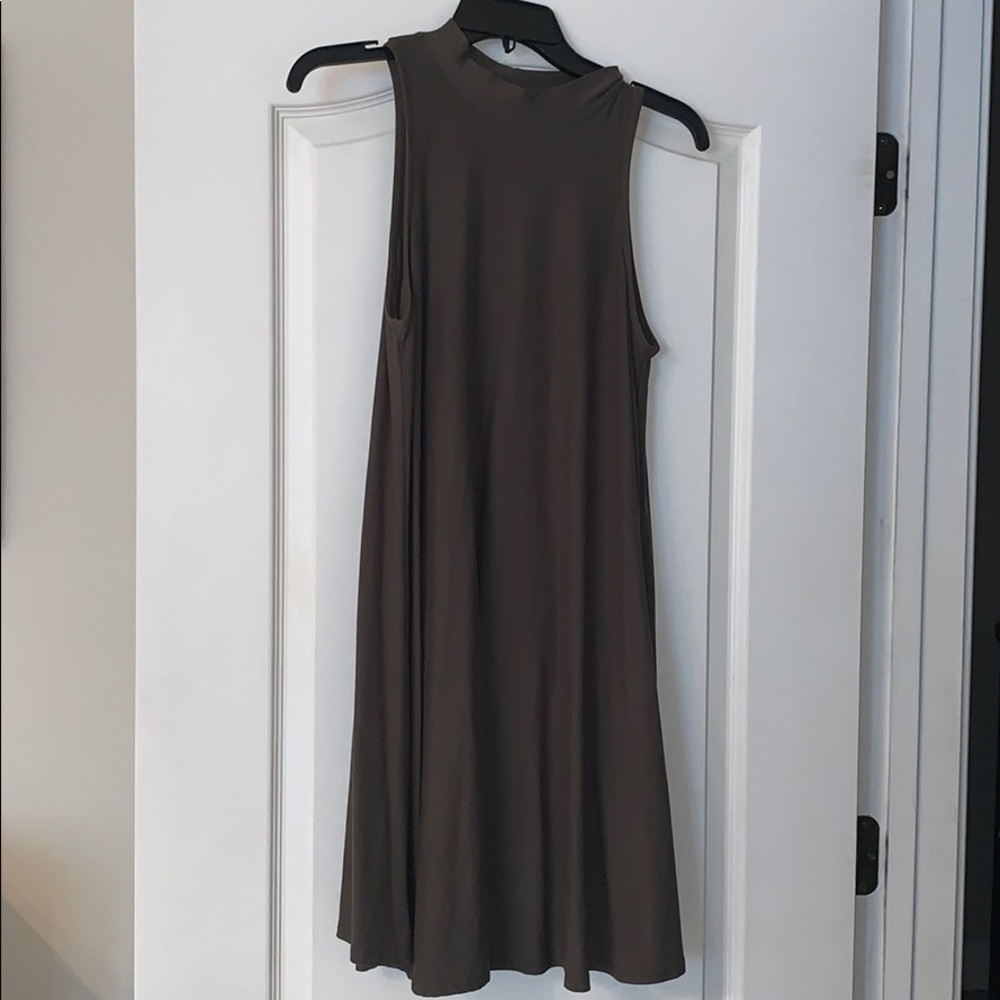 Suede dress